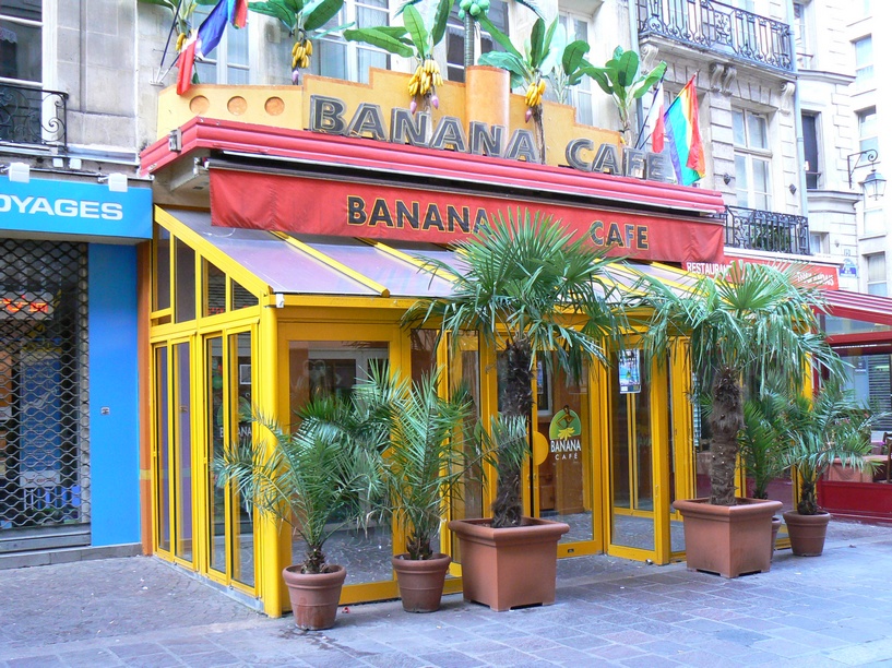Autour des Halles: Autour des Halles 005 - Le Banana Cafe